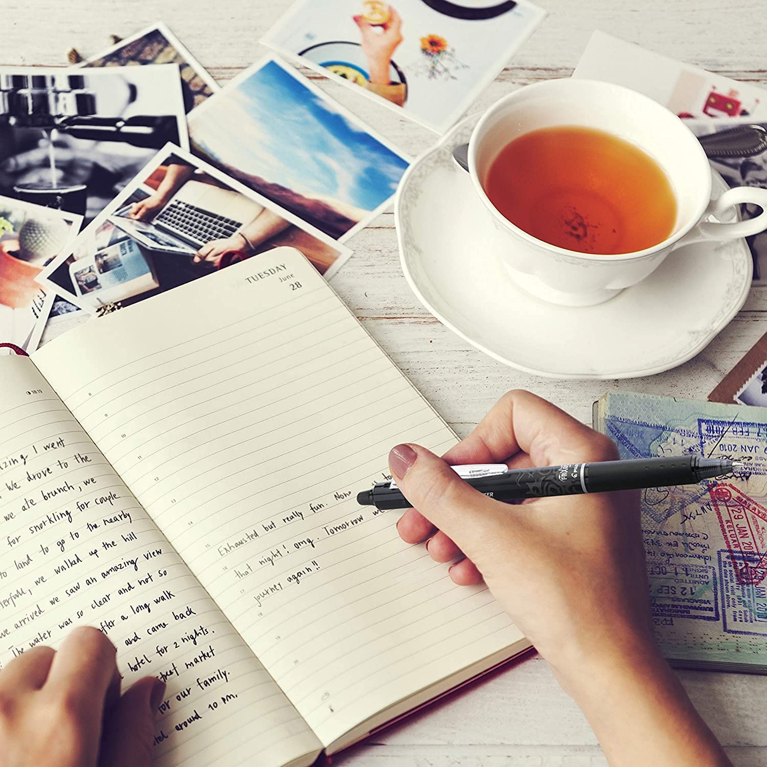 PIL11387 - FriXion Ball Clicker 1.0mm Retract Gel Pen - Image 5