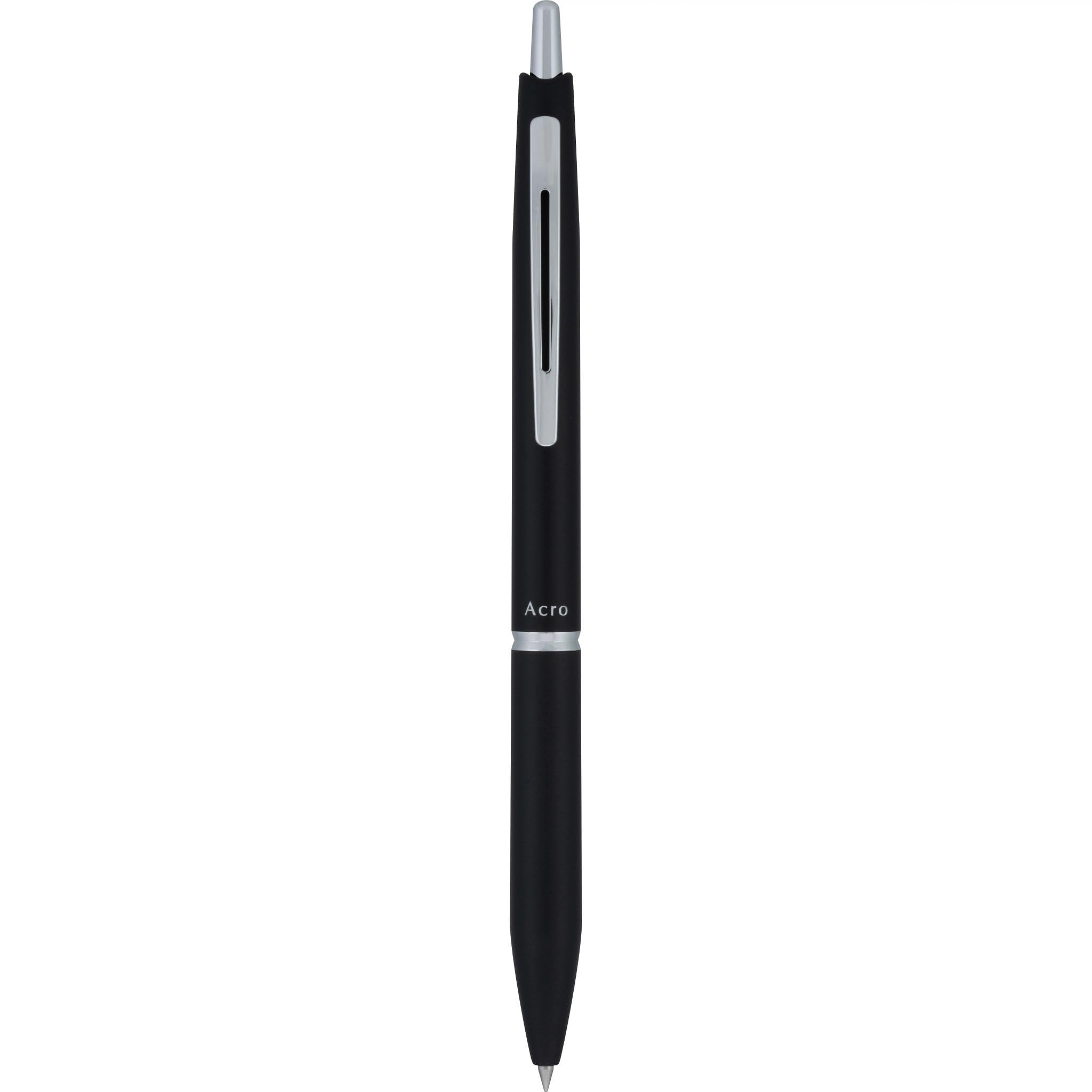 PILOT Acroball 1000 Ultra-Premium Refillable & Retractable Ball Point Pen, Black Barrel, Fine Point, Black Ink, Single Pen (13635) - Image 4