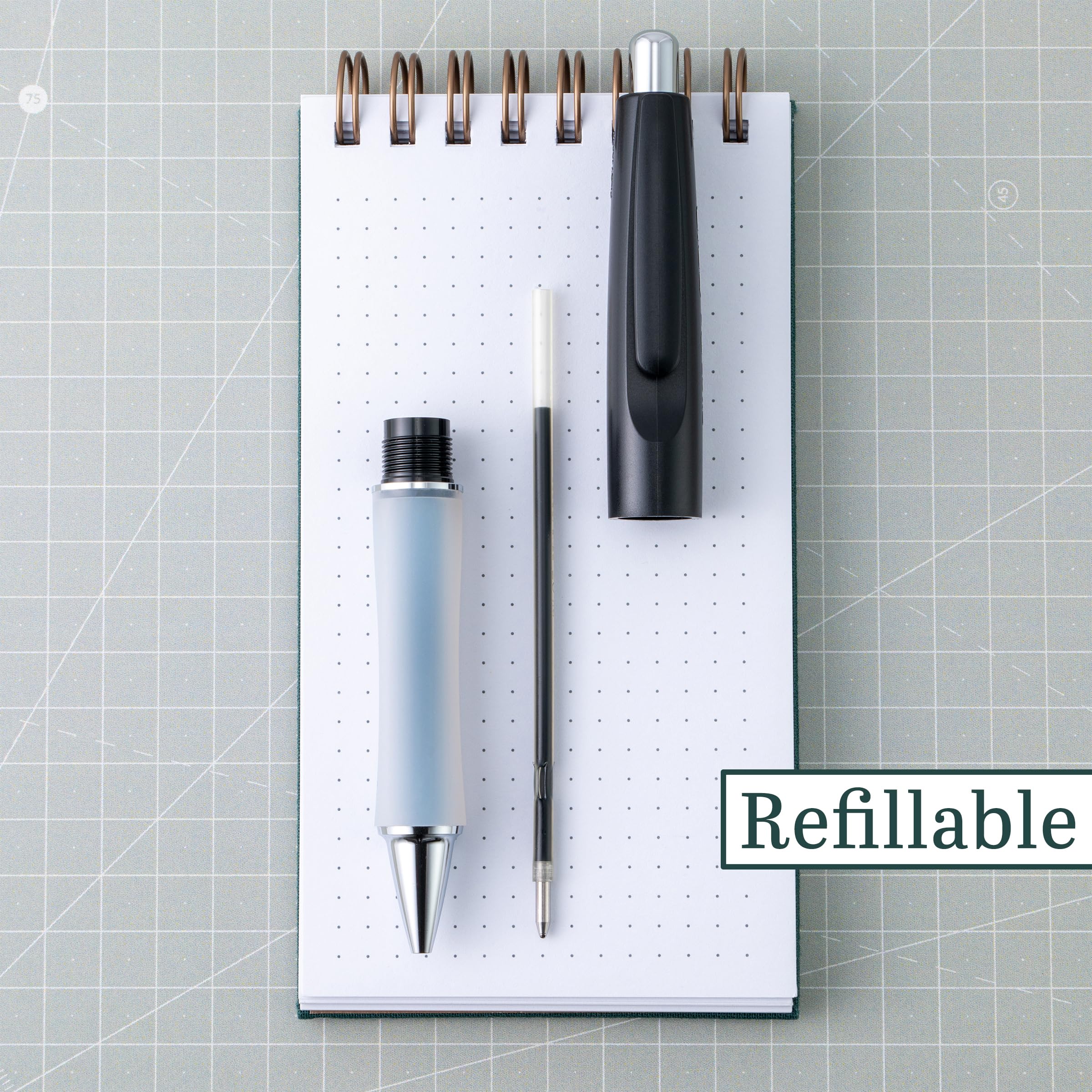 PILOT Dr. Grip Limited Refillable & Retractable Gel Pen, Medium Point, Black Ink, Single Pen - Ideal for School, Journaling & Office Writing - Image 3