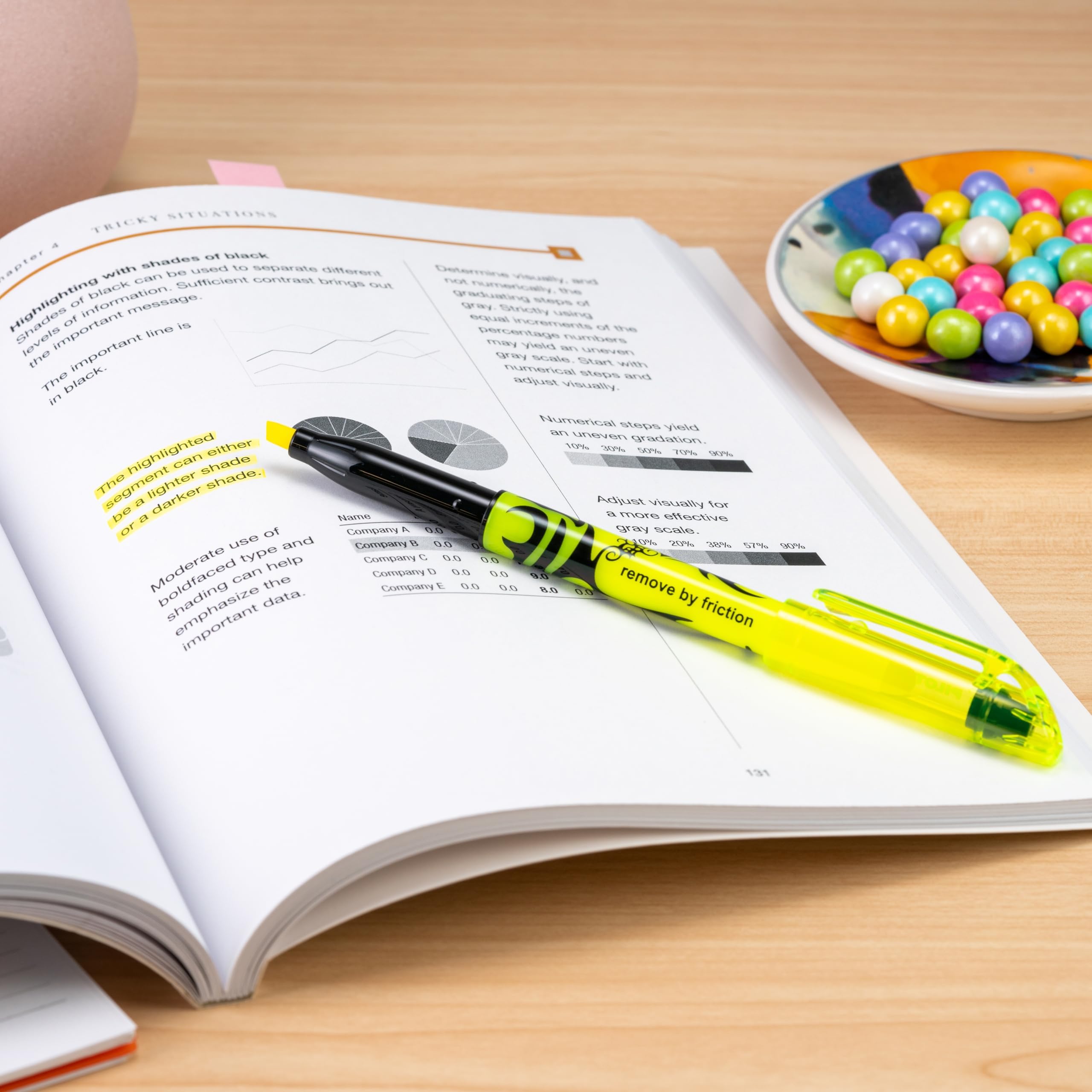 PILOT FriXion Light Erasable Highlighters, Chisel Tip, Yellow Ink, 12-Pack (46502) - Image 5