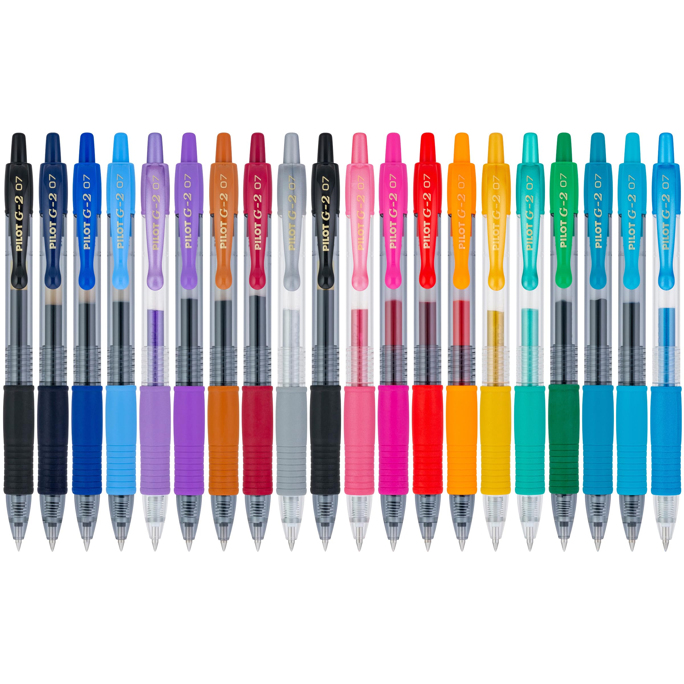 Pilot G2 Premium Gel Ink Pens, Fine Point, Assorted Colors, 20 Count (16687) - Image 6
