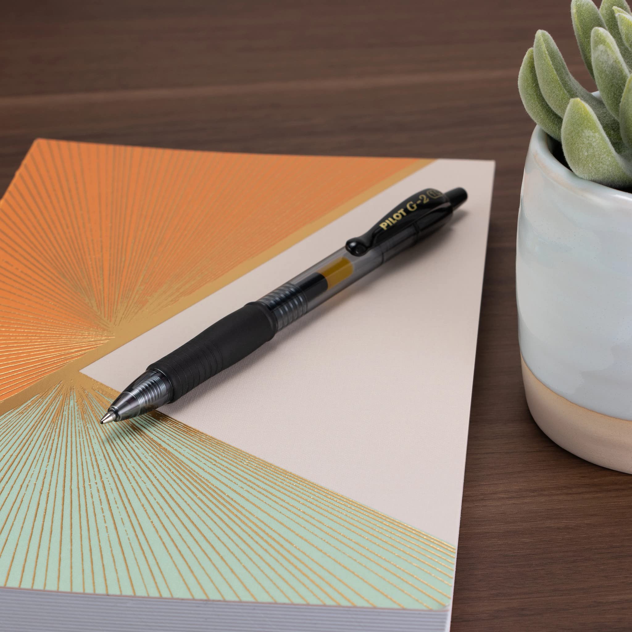 PILOT G2 Premium Refillable and Retractable Rolling Ball Gel Pens, Bold Point, Black Ink, 14-Pack (15394) - Image 6