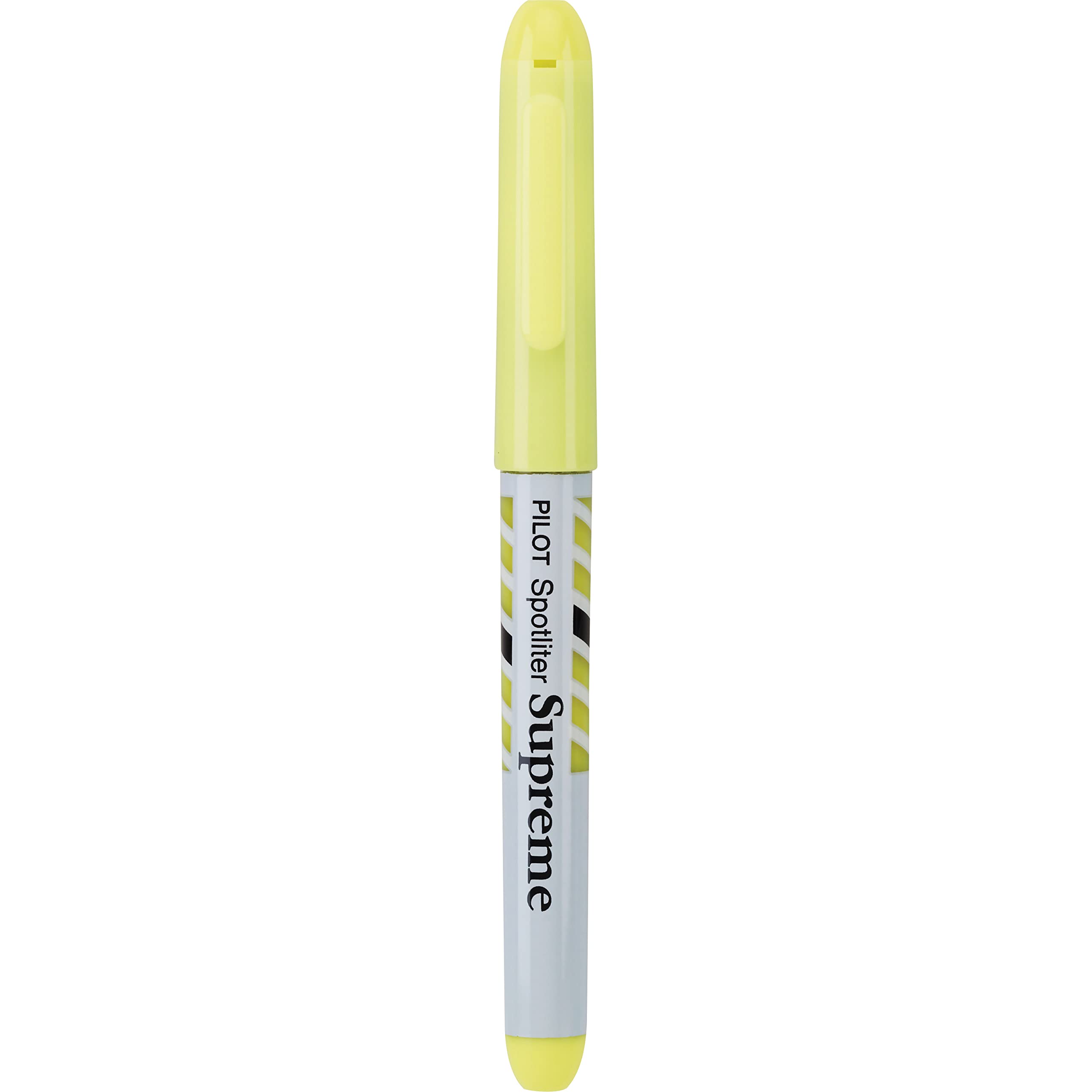 PILOT Spotliter Supreme Fluorescent Highlighters, Chisel Tip, Yellow, 12-Pack (16008) - Image 3